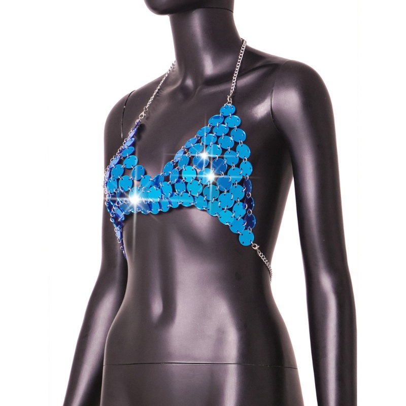 Áo Ngực Khoét Lỗ Lấp Lánh Gợi Cảm Cho Nữ