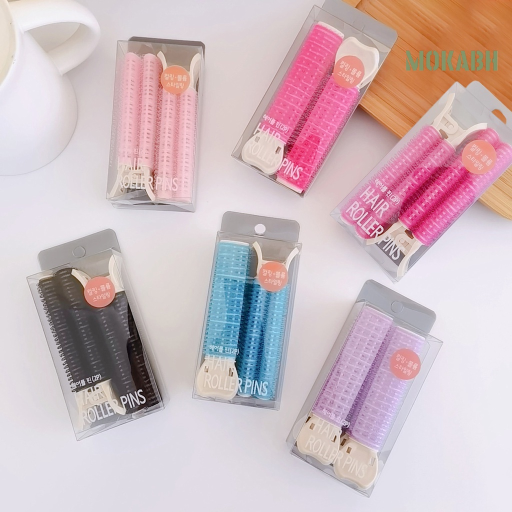 2 Kẹp Tóc Co Dãn Màu Sắc Kẹo Ngọt Không Để Lại Dấu Vết