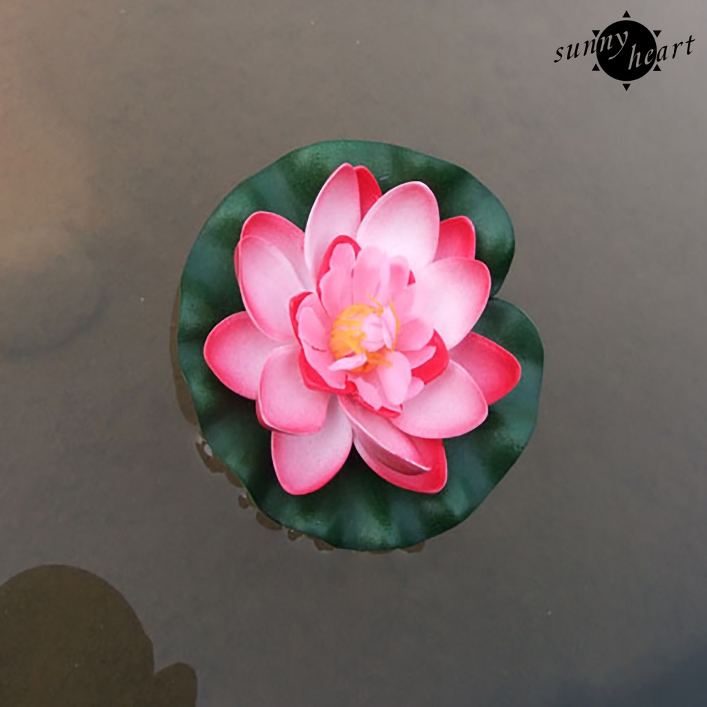 1 Hoa Sen Nhân Tạo Mini Trang Trí Bể Cá