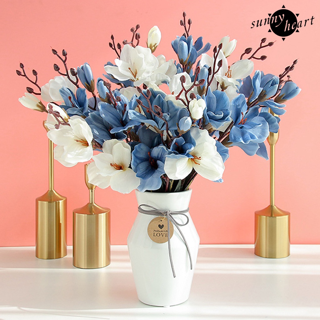 1 Bó Hoa Chi Lay Ơn Nhân Tạo Bằng Lụa Cho Trang Trí