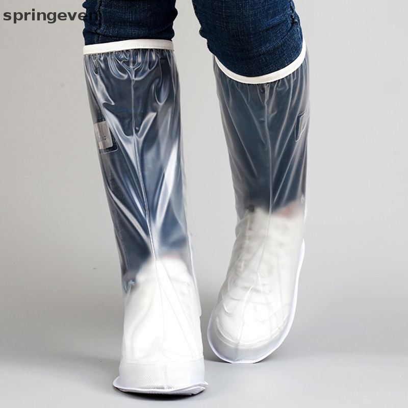 Vỏ Bọc Giày Đi Mưa Chống Trượt Chống Thấm Nước Có Khóa Kéo Tái Sử Dụng Tiện Lợi