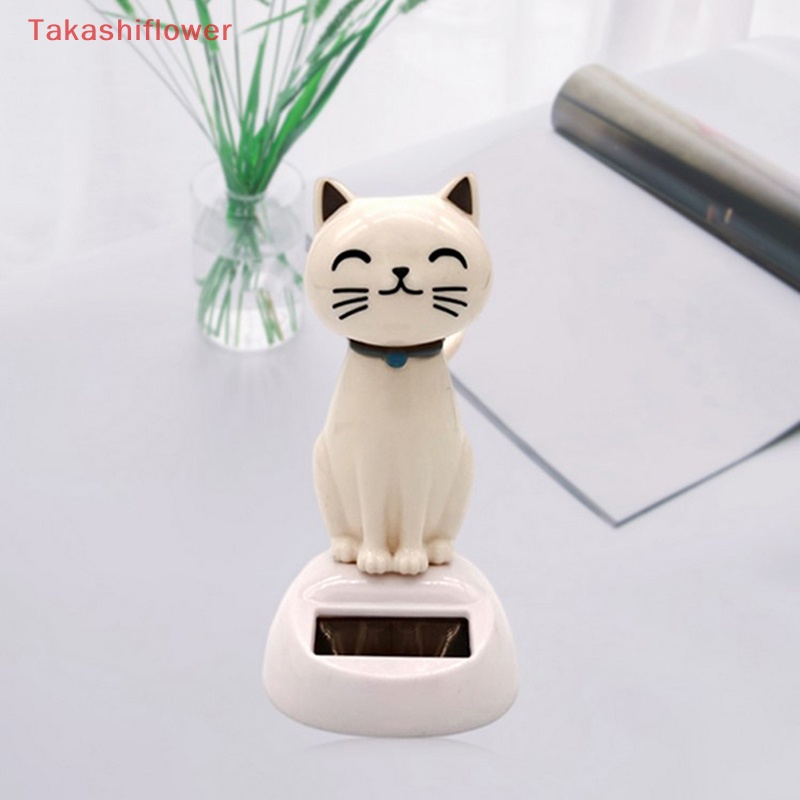 Mô Hình Mèo Nhảy Múa Sử Dụng Năng Lượng Mặt Trời Dùng Trang Trí Xe Hơi / Văn Phòng