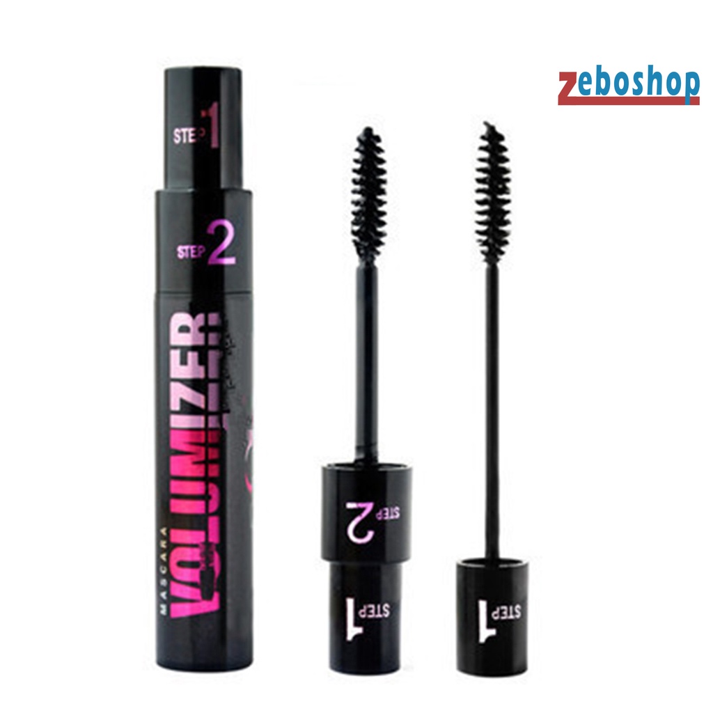 Mascara Làm Dài Mi 2 Trong 1 Không Nhòe Chống Thấm Nước Lâu Trôi Cho Nữ