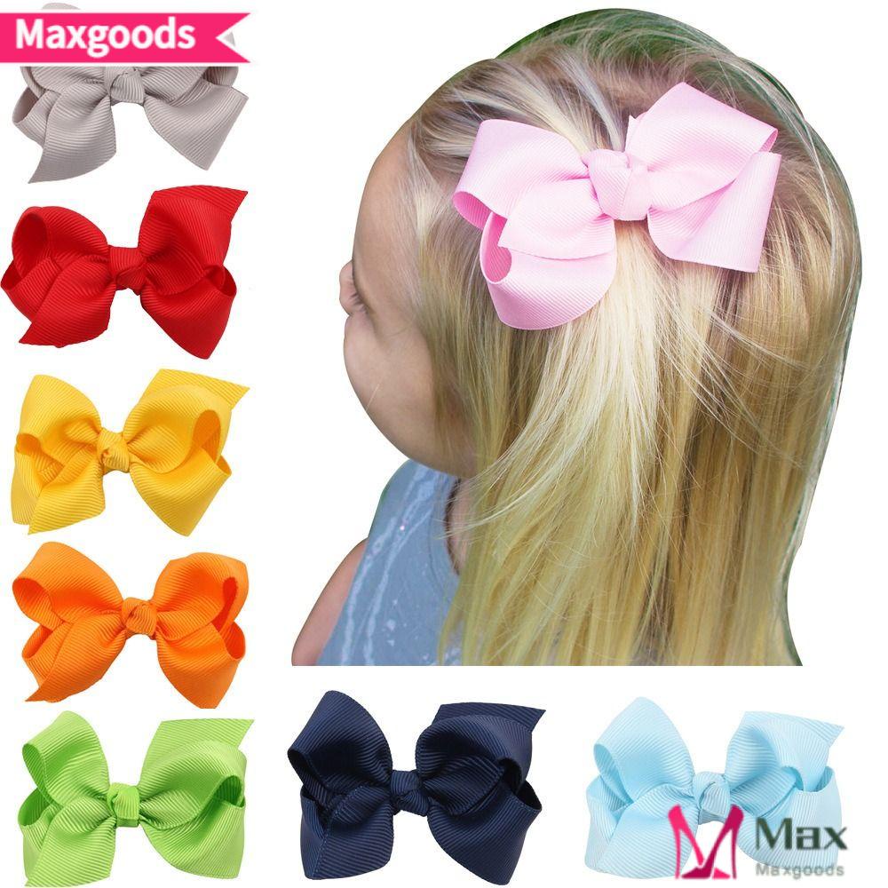 Bộ 5 Kẹp Tóc Nơ Xinh Xắn Dành Cho Bé Gái