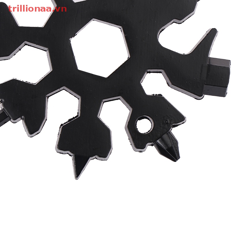 Tua Vít Đa Năng 18 Trong 1 Bằng Thép Không Gỉ Hình Bông Tuyết