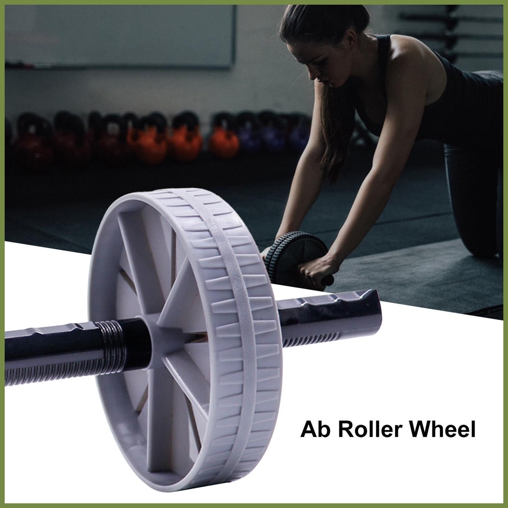 1 Bánh Xe Lăn Tập Cơ Bụng Tại Nhà Không Gây Tiếng Ồn kouvn kouvn