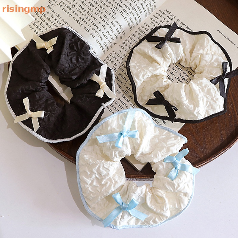 Dây Buộc Tóc Chất Liệu Da Co Giãn Phong Cách Hàn Quốc