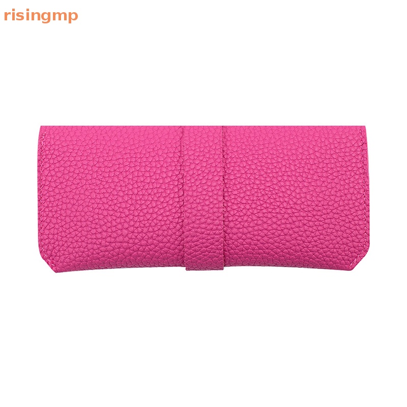 Hộp Đựng Mắt Kính Bằng Da Mềm Dạng Ví Dài Gấp Lại Được Thời Trang Dành Cho Bạn Nữ