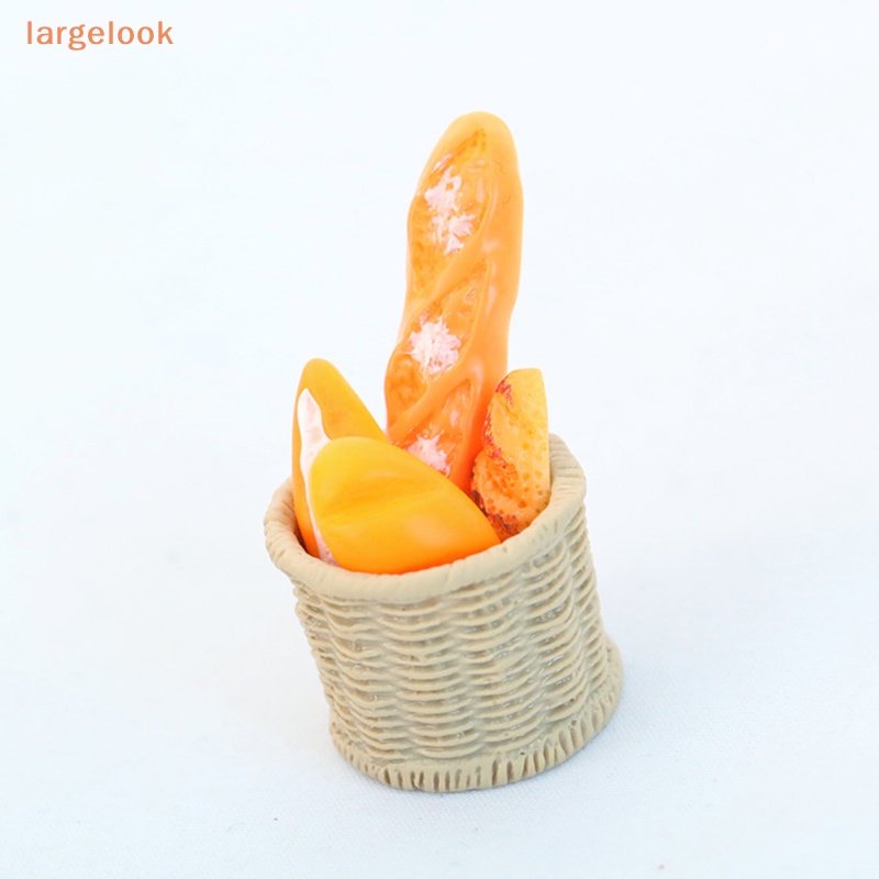 1 Bộ Giỏ Bánh Mì Đồ Chơi Búp Bê Cỡ 1 / 12