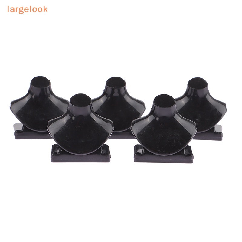 Bộ 5 Giá Đỡ Trưng Bày Trang Sức Màu Đen Dành Cho Nhà Búp Bê