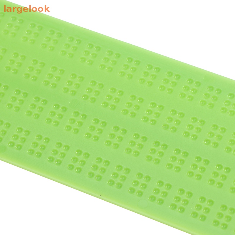 Braille Wrig Slate Di Động Với Bút Stylus Luyện Tập Kích Thước Lớn [Lớn] Bằng Nhựa Braille Wrig