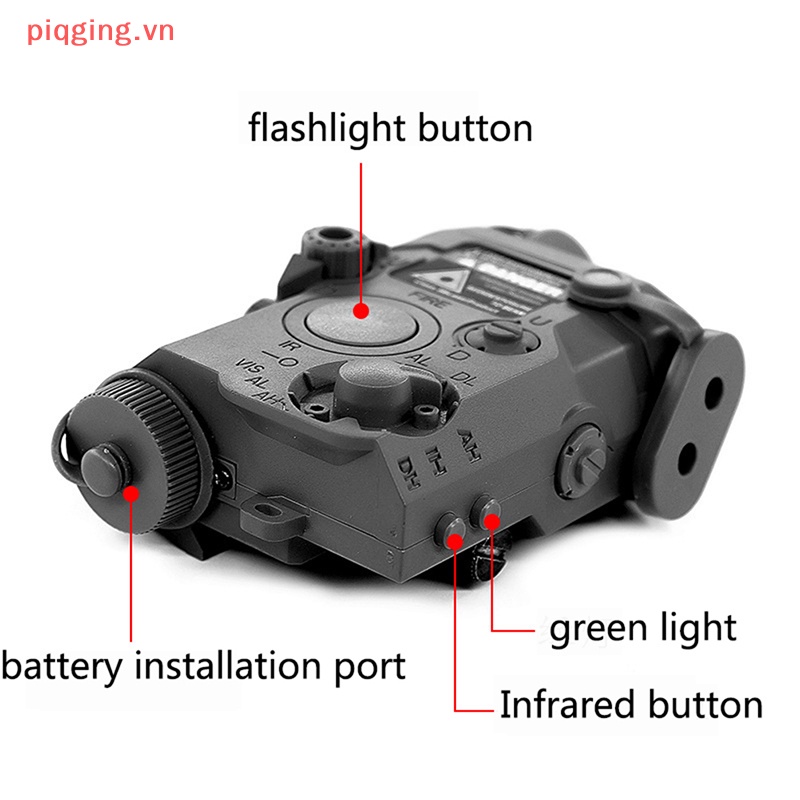 Vũ Khí Đồ Chơi PEQ-15 Màu Xanh Lá Cây Phát Sáng Độc Đáo