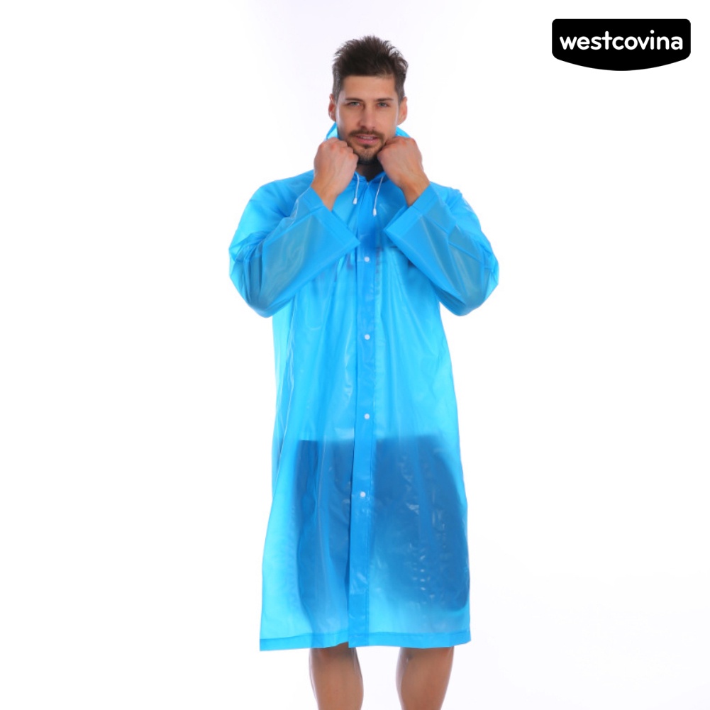 [COD]☁Áo Mưa Di Động Có Mũ Trùm Dày Dặn Chống Nước Có Thể Tái Sử