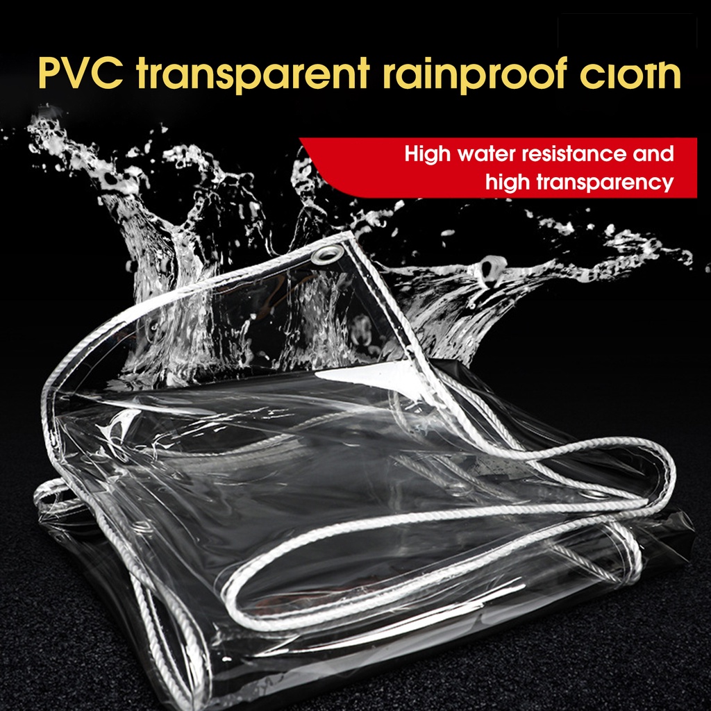 [COD]☁Vỏ Bọc Cây Trồng Tarpaulin Bằng PVC Dày Trong Suốt Độ Bền Cao Chống Ăn Mòn