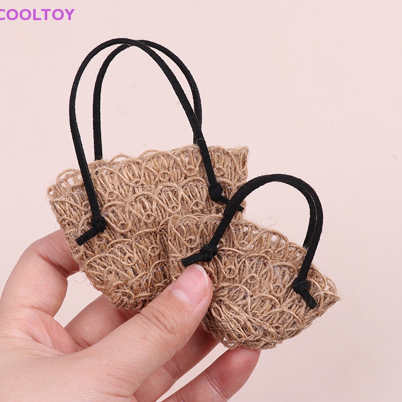 Túi Xách Đan Cói Đeo Vai Dành Cho Búp Bê Barbie