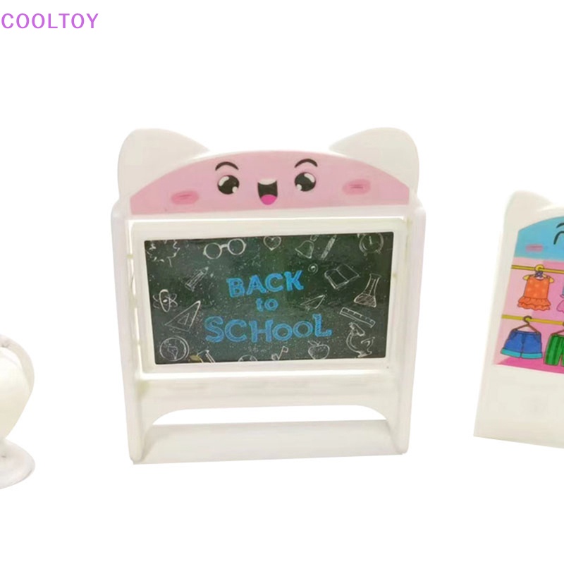 Set 8 Mô Hình Nội Thất Xinh Xắn Cho Nhà Búp Bê 1 / 6 16cm