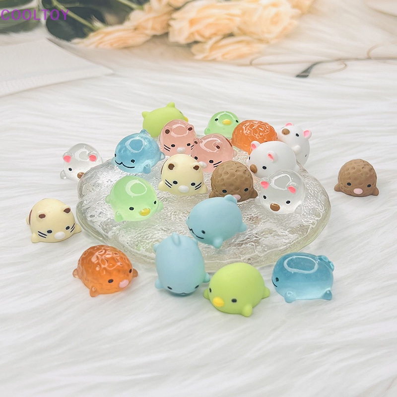 Bộ 5 Đồ trang trí Trang Trí Mini Bằng Nhựa Phát Sáng Trong Bóng Tối