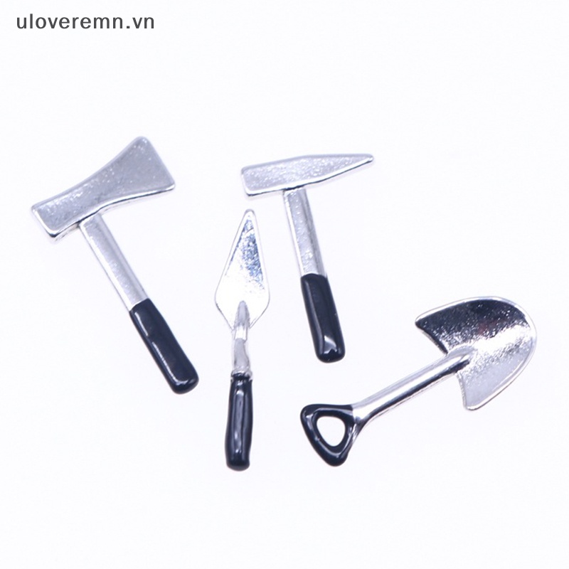 Mô Hình Nhà Búp Bê Uloveremn Mini Bằng Hợp Kim Dùng Trang Trí Tiểu Cảnh