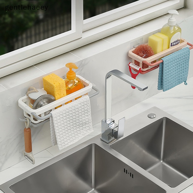 Giá Đỡ Bọt Biển Rửa Chén Gắn Bồn Rửa Tiện Dụng