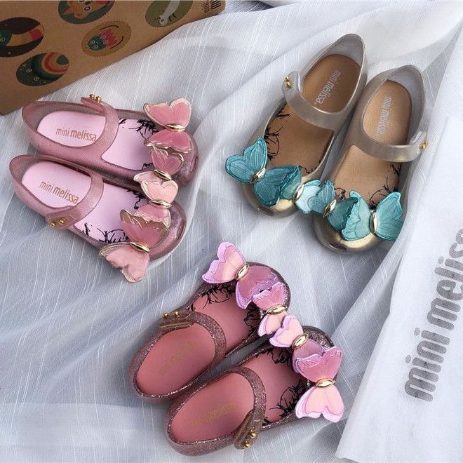 Giày Sandal Ba Chiều Phong Cách Công Chúa Melissa Phong Cách Mới Mùa Hè 2023 Cho Bé Gái