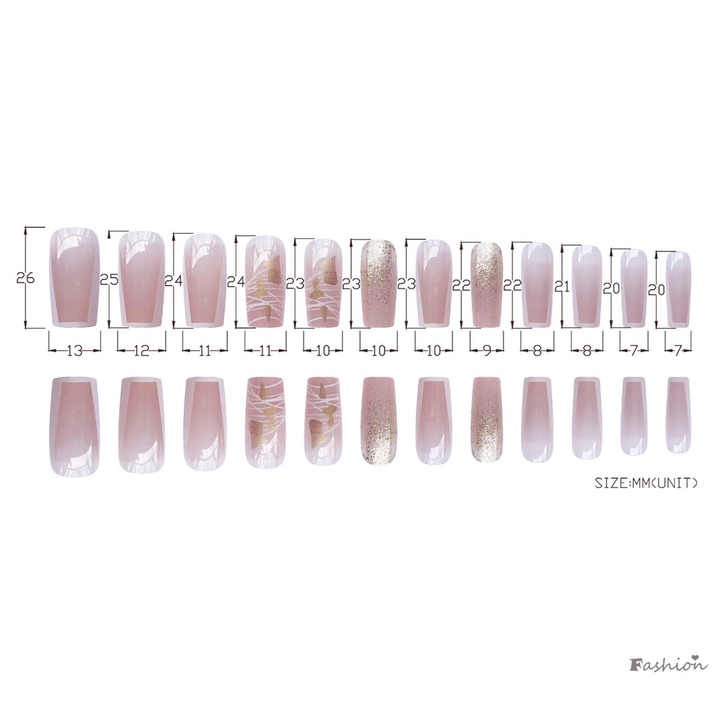 Bộ Móng Tay Giả Siêu Dẻo Bền Và Dễ Thương Cho Nữ