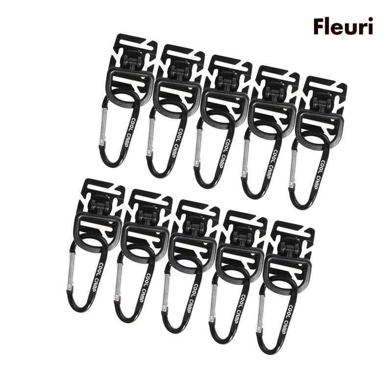 Bộ 10 Móc Kẹp Lều Cắm Trại Chống Gió Tiện Dụng