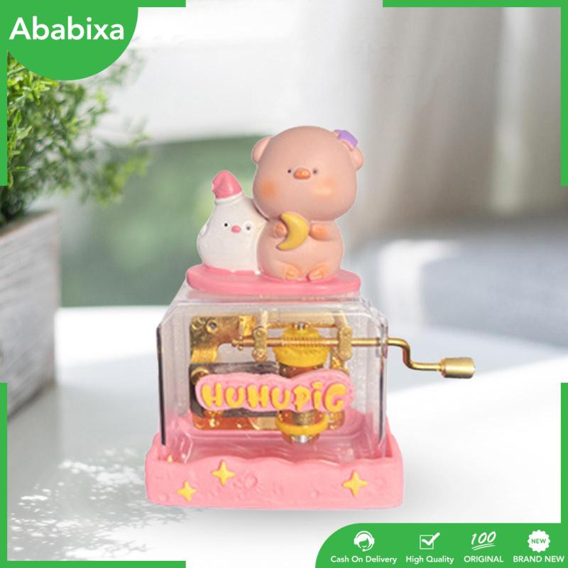 Hộp Nhạc Hình Búp Bê Ababixa Di Động Có Thể Chuyển Động Dùng Làm Quà Tặng Sinh Nhật Cho Bé