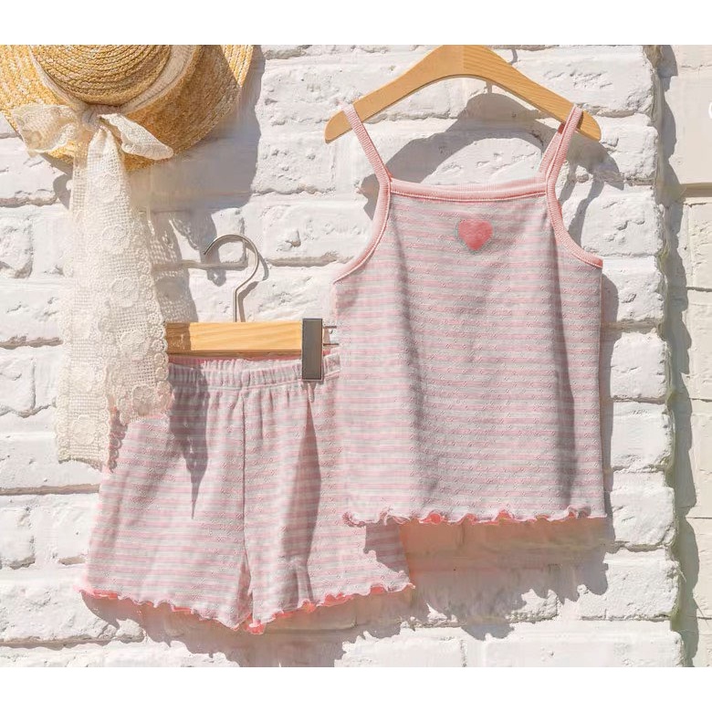 Set 2 dây trái tim 100% cotton cực mát