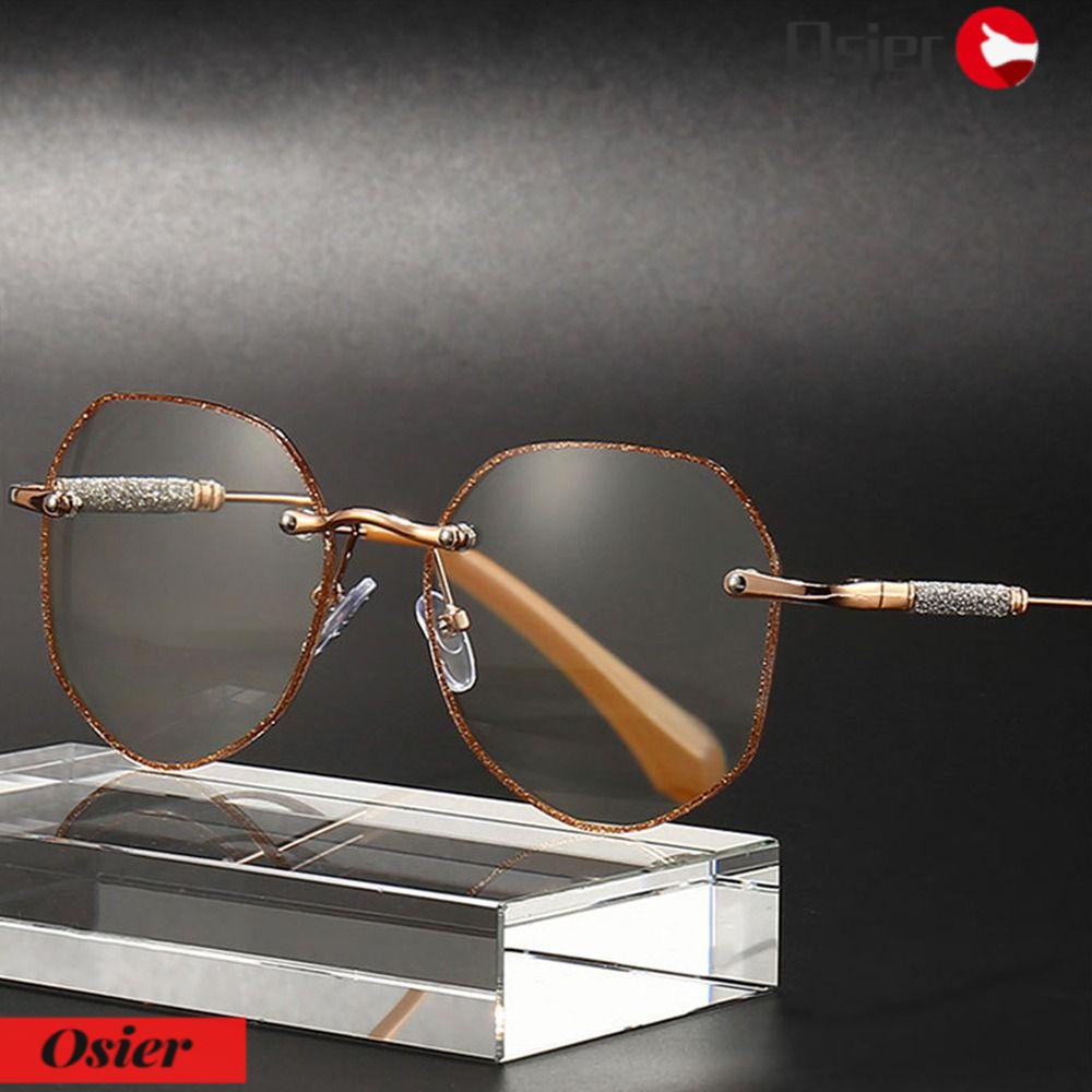 Kính Đọc Sách Nam Nữ OSIER1|Đèn Chống Ánh Sáng Xanh Thiết Kế Đơn Giản Phong Cách Vintage