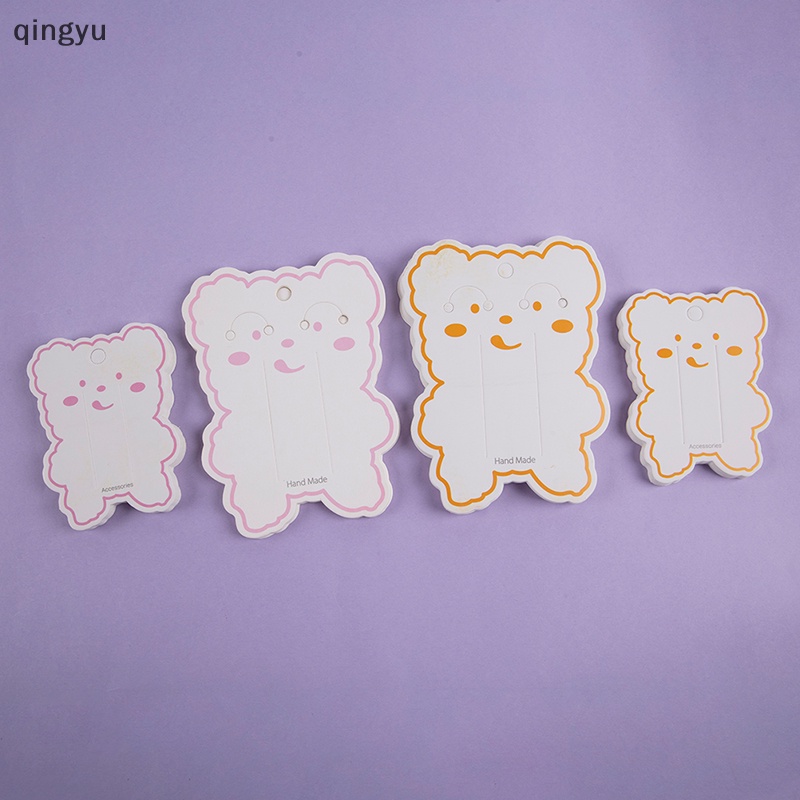 Set 50 Kẹp Tóc Hình Gấu Hoạt Hình DIY Dành Cho Trẻ Em