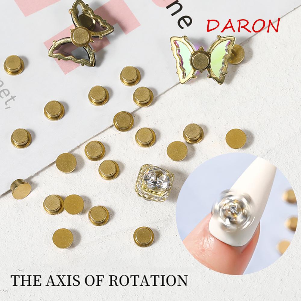 Phụ Kiện Hạt Xoay 3D Trang Trí Móng Tay Nghệ Thuật