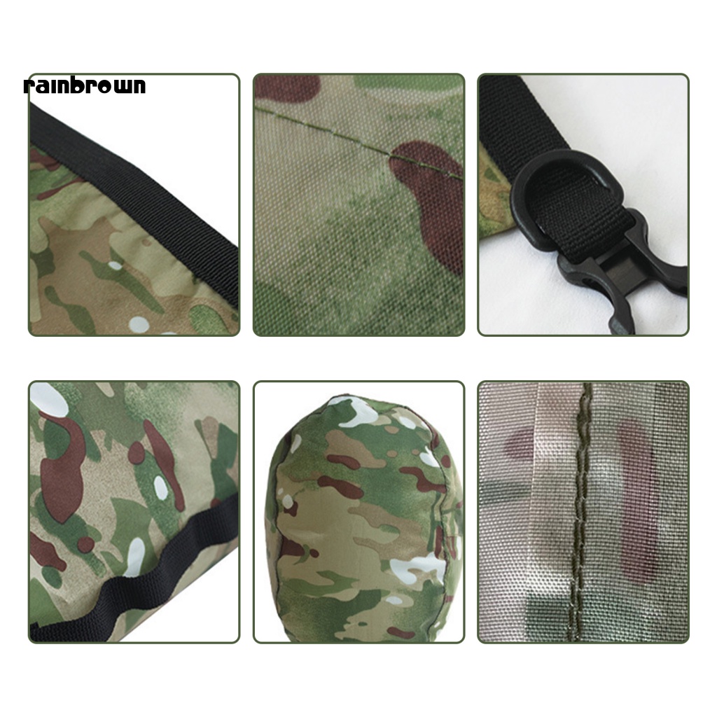 Ba Lô Vải Oxford Họa Tiết Rằn Ri Sức Chứa Lớn Chống Nước Có Tay Cầm Dùng Khi Đi Cắm Trại