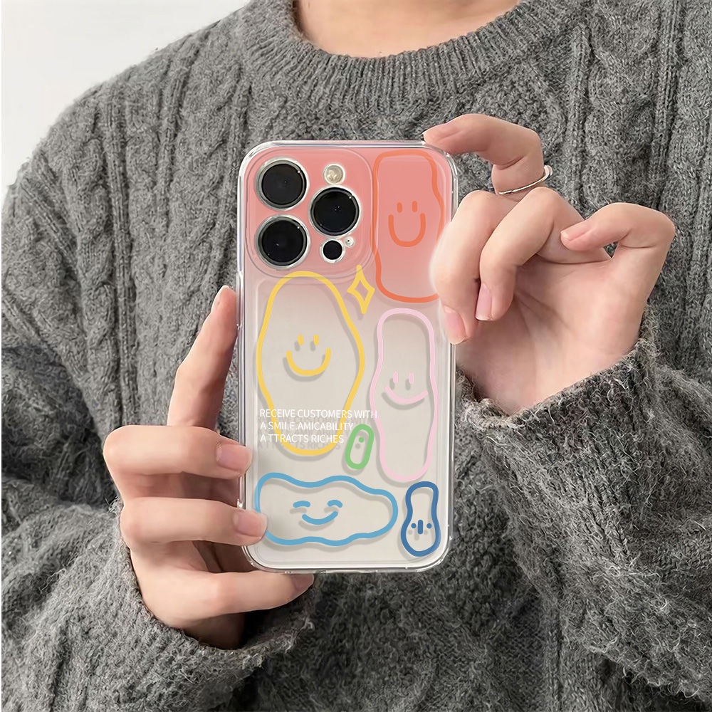 ✅Ốp Điện Thoại Mềm Chống Sốc Họa Tiết Graffiti Cho Iphone 13 11Max 78 12 14Pro 6In JHG7