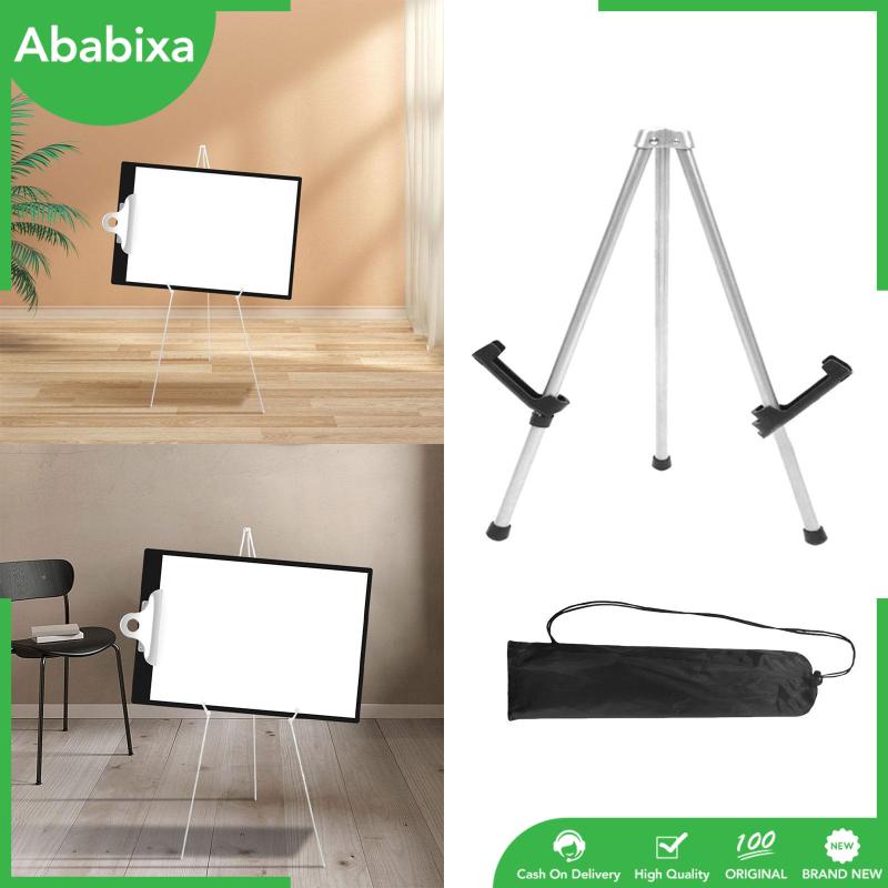 [Ababixa] Giá Đỡ Ba Chân Kim Loại Có Thể Gập Lại Để Trưng Bày / Trưng Bày Banner Đám Cưới Kèm Túi Đựng