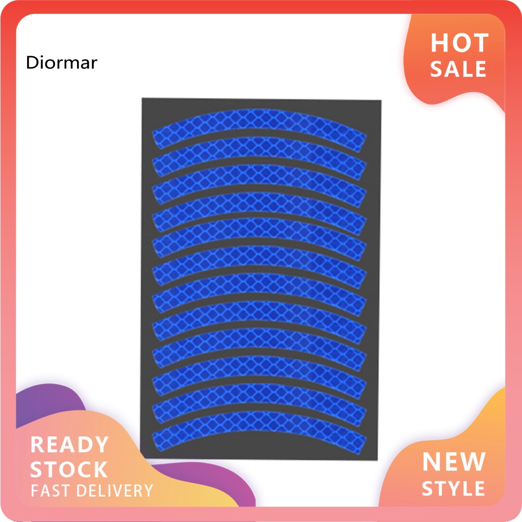 1 Tờ Đề Can Phản Quang Cảnh Báo An Toàn Chống Nước Dán Xe Đạp