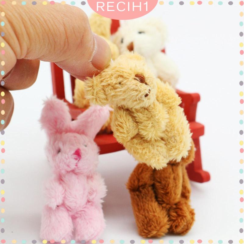 Set 5 Mô Hình Giỏ Treo Hình Thỏ Mini Tỉ Lệ 1 / 12 Trang Trí Nhà Búp Bê / Tiệc Tùng DIY