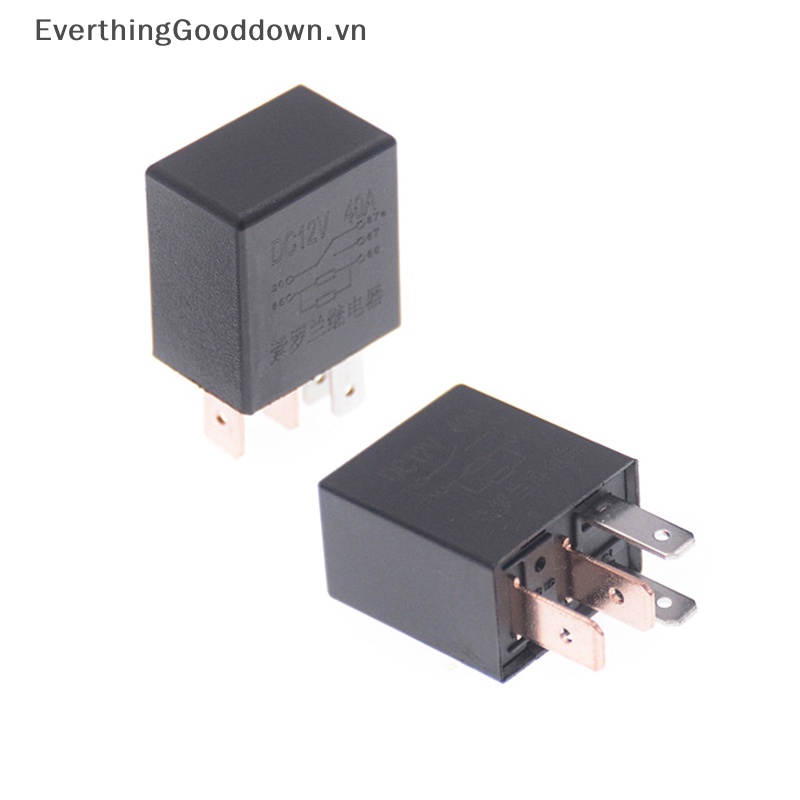 Rơ Le Báo Động Ô Tô DC 12V 40A 1NO 1NC SPDT 4 / 5 Pins 40 Amp vn