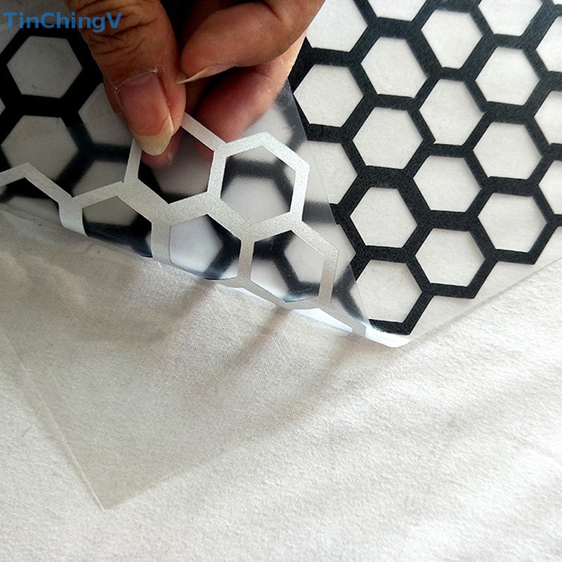 [TinChingV] Hình Dán Tổ Ong Chống Thấm Nước Trang Trí Mũ Bảo Hiểm Xe Máy [Mới]