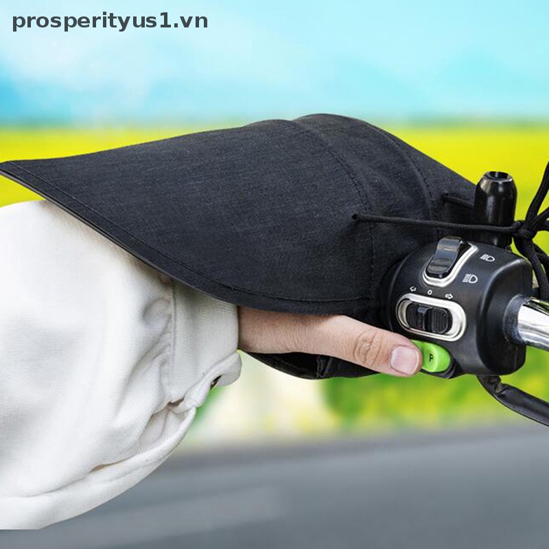 [prosperityus1] Găng Tay Lái Xe Máy Vải Oxford 3D Chống Nắng Chống Nước Mùa Hè