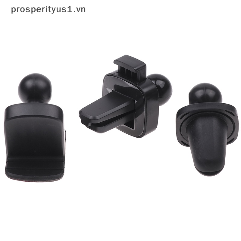 Giá Đỡ Điện Thoại Gắn Lỗ Thông Gió Xe Hơi 17mm Dashboard [prosperityus1] [prosperityus1] Giá Đỡ Điện Thoại Di Động Đầu Bi 17mm