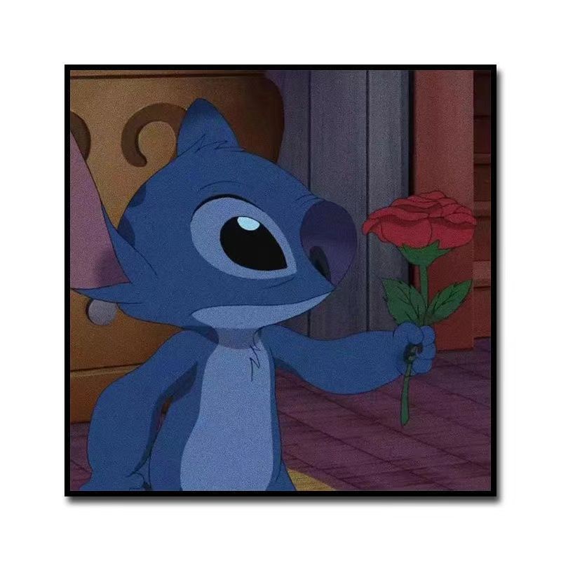 Bộ Tranh Đính Đá Tự Làm Họa Tiết Hoạt Hình Dễ Thương Cho Bé