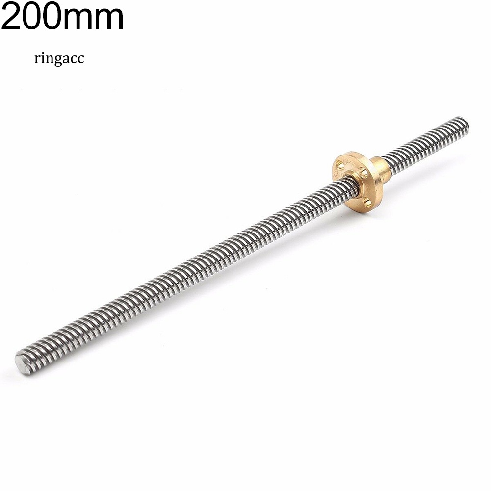 Thanh Vít Phụ Tùng Cho Máy In 3D T8 Stepper Trapezoidal Acme 150-500mm