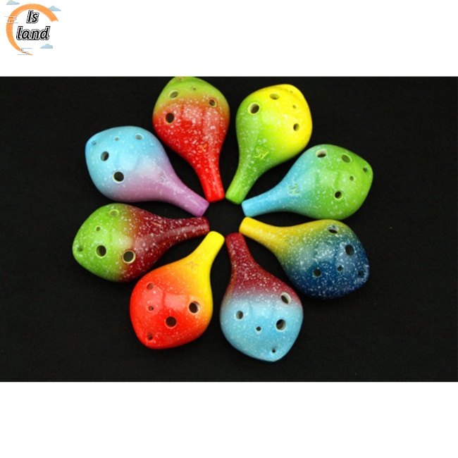 Kèn Ocarina Đồ Chơi 6 Lỗ Mini Cho Bé