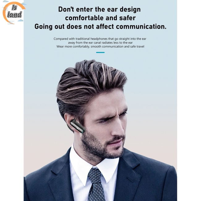 Tai Nghe Không Dây Hi90 Tws Bluetooth 5.0 Thiết Kế Móc Vành Tai Phong Cách Thể Thao