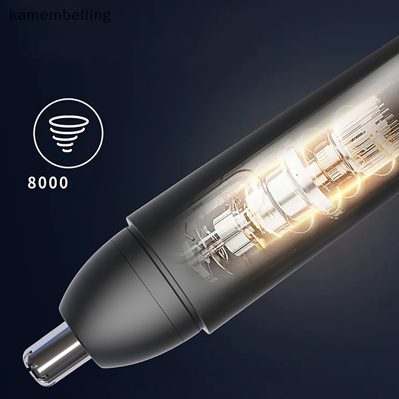 Kamembelling 1 Máy Tỉa Lông Mày / Tai / Mũi Chạy Điện Tiện Dụng Cho Nam