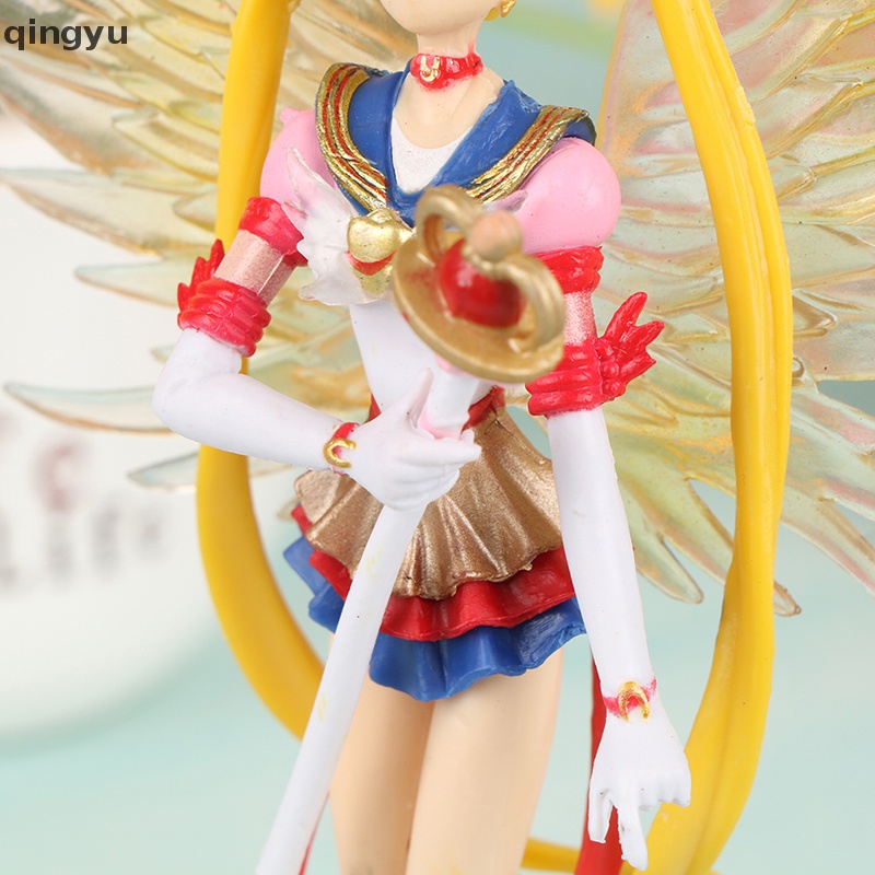 1 Mô Hình Đồ Chơi Nhân Vật Hoạt Hình Thủy Thủ Mặt Trăng Bằng PVC 18cm