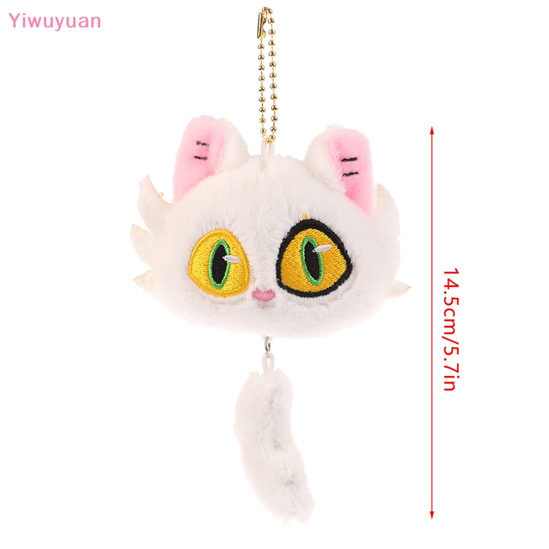 < Yiwuyuan > Móc Khóa Hình Mèo Nhồi Bông Dễ Thương Trang Trí Ba Lô / Túi Xách / Móc Khóa Xe Hơi Mẫu Mới