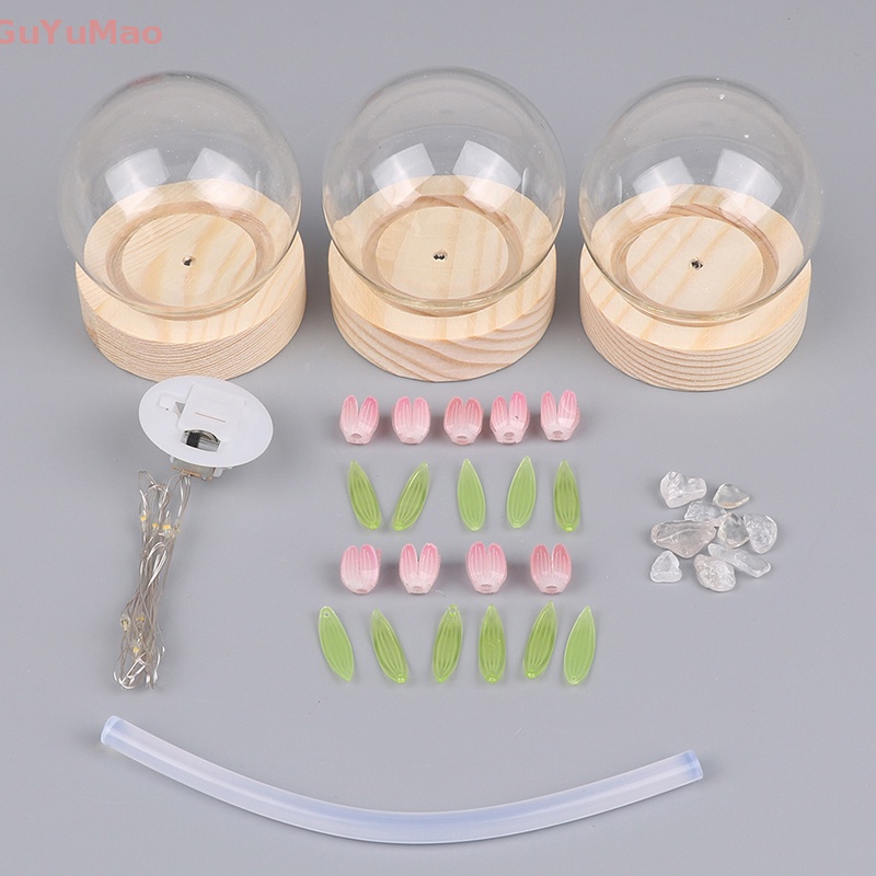 Đèn Ngủ Hình Hoa Tulip Diy Sáng Tạo Dùng Trang Trí