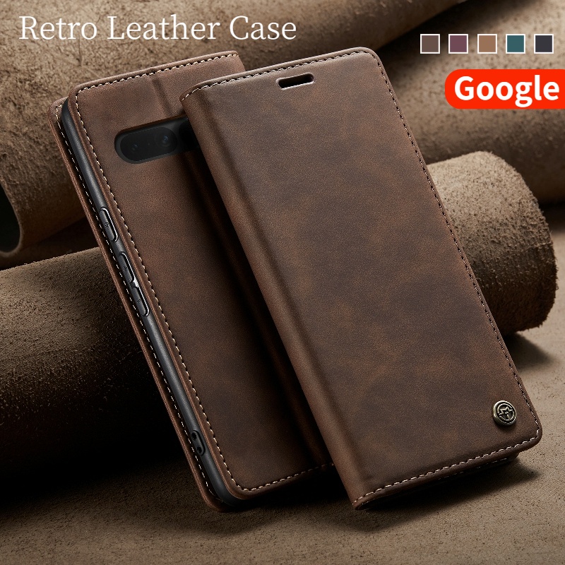 Bao Da Điện Thoại Nắp Lật Kèm Ngăn Đựng Thẻ Cho google pixel 8 7 pro 6pro 6 5g 2023 pixel7 7pro pixel7pro pixel6 pixel8 pixel6 8pro pixel8pro