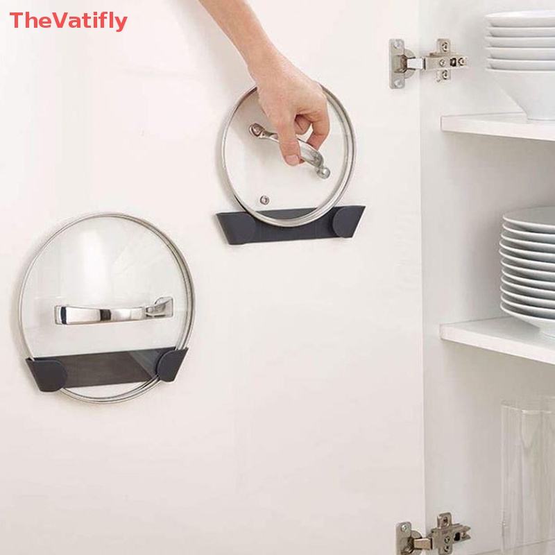 Giá Đỡ Nồi Gắn Tường Không Cần Đục Lỗ Tiện Dụng Cho Nhà Bếp